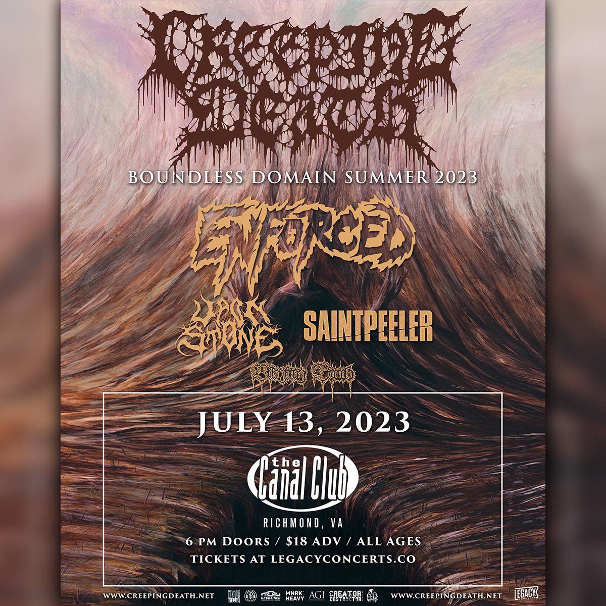 Doing this one with <a href="/LegacyConcerts/">Legacy Concerts</a>. Get tickets via canal club today! Heavy Metal Madness!