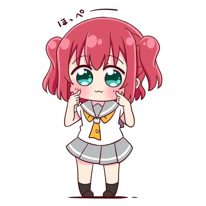 24日目 ルビィのほっぺ触ってみる? #ルビィの100日がんばルビィ