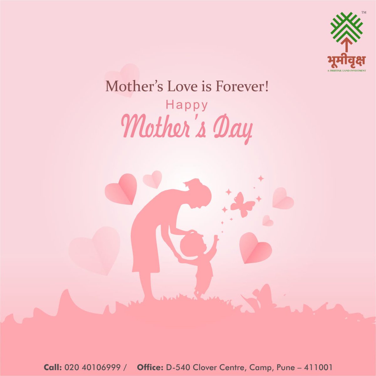 Happy Mother's Day to all the amazing moms out there! We want to take a moment to appreciate all that you do for your families and loved ones. You truly are superheroes in our eyes!
.
.
#bhumivruksh #mothersday #pune #landproperties