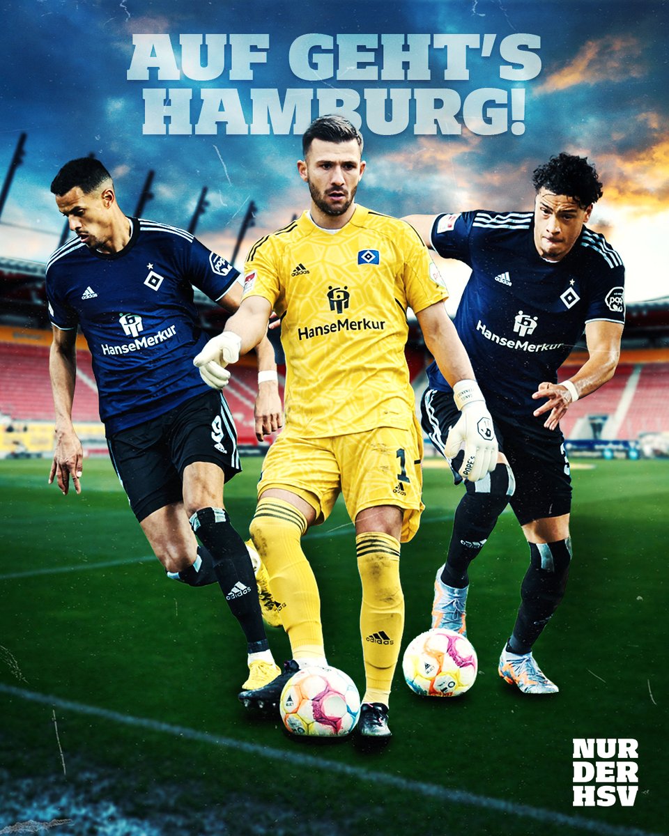 Auf geht’s Hamburg kämpfen und siegen! ✊🏼

#nurderHSV #SSVHSV
