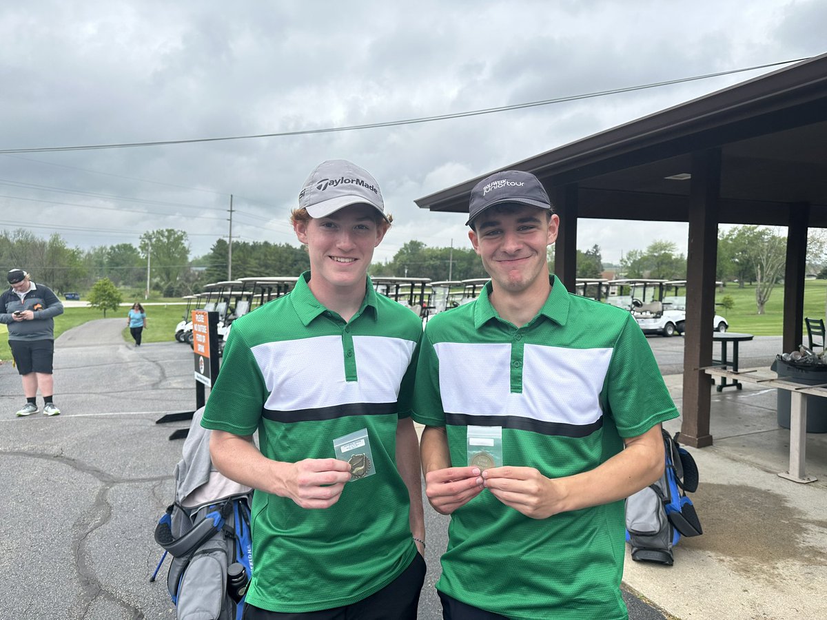 Boys golf: Tippecanoe Valley's Greg Miller (76) and Wes Parker (79) make the all-TRC team.
