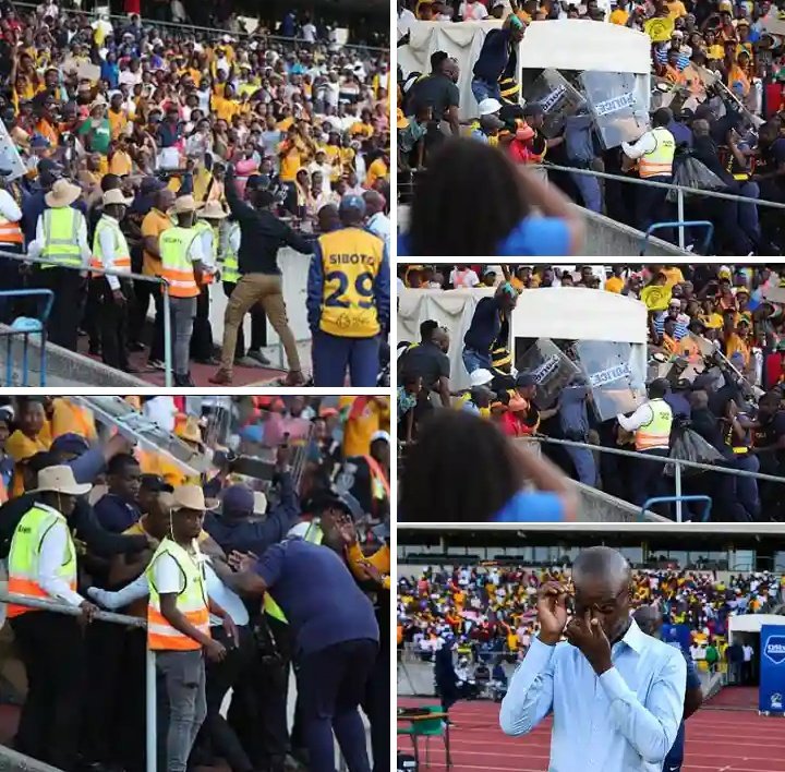 on Twitter "Breaking! Arthur Zwane was attacked by Kaizer Chiefs fans