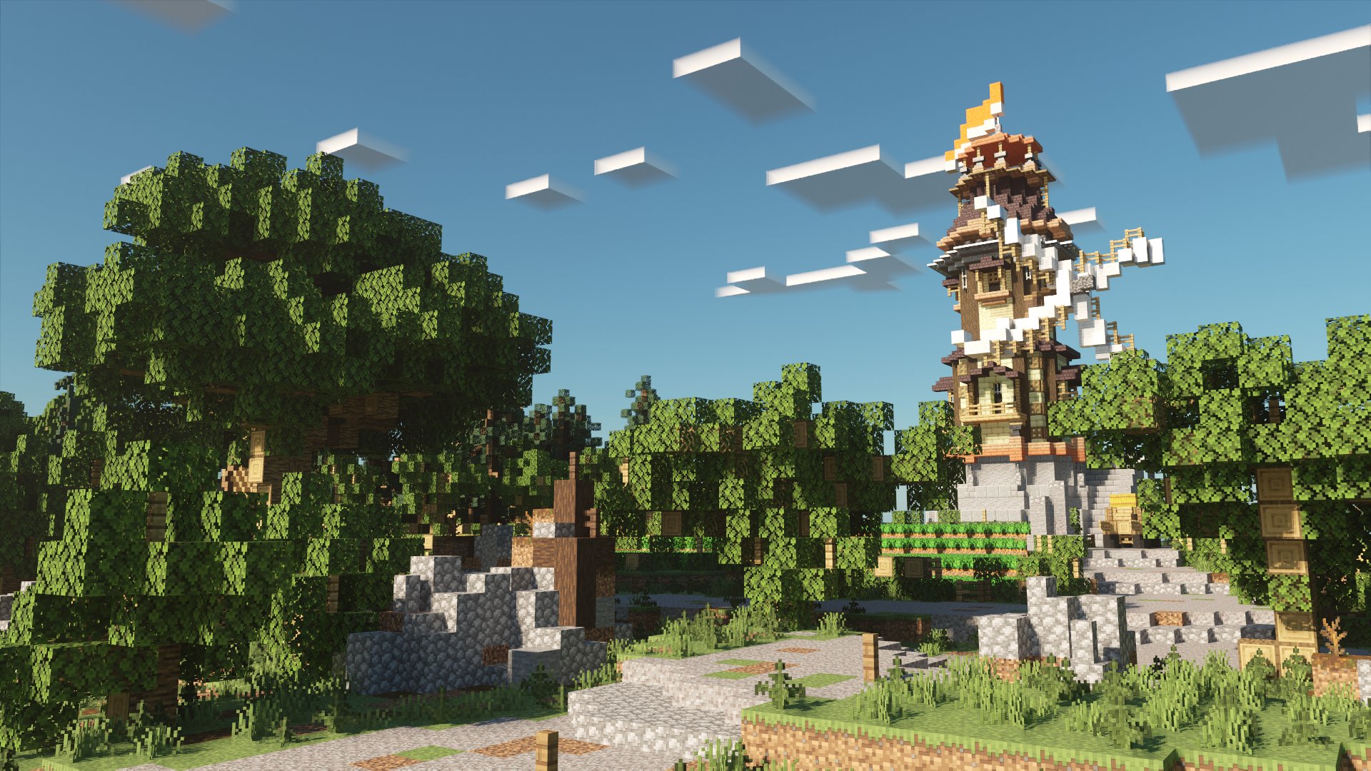 Minecraft Survival with Ray Tracing ON - Minecraft With RTX
