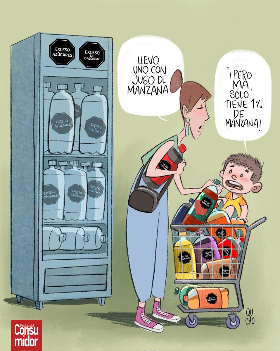 RdelConsumidor's tweet photo. ‼️Los refrescos son bebidas nada saludables ya que son altos en azúcares y calorías y su consumo puede derivar en enfermedades.

❌En el #EstudioDeCalidad, detectamos que algunos dicen contener 20% de jugo de fruta y en realidad solo tienen 1%.

👉Chécalo:https://t.co/MjjuOcTya6 https://t.co/7ZWIW0Qiw9
