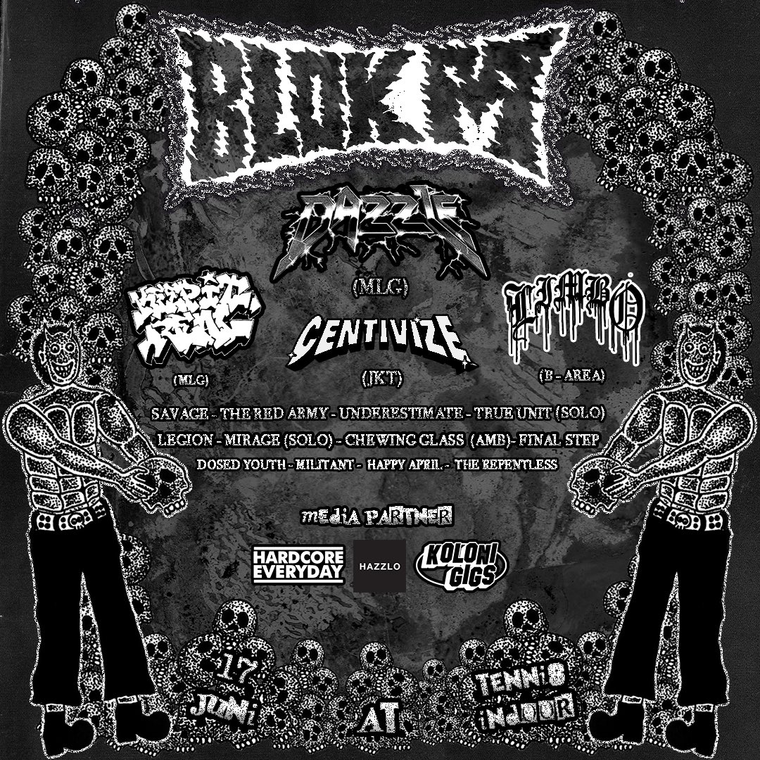 chyntiadp_'s tweet photo. cah cah ndue gawe 🫵🏻

starring the best 16 band with best music to mosh, keep your eyes on, check our ig @ blokm.crew, also bring extra money to get their merch. See ya!🫵🏻🫵🏻 https://t.co/HP8cVNepsM