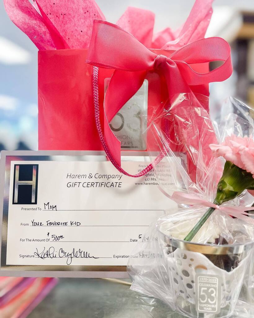 ShopHaremCo's tweet photo. Today is the final day for our Mother’s Day celebration. Stop in today before 4:00pm and enjoy 50% off of one item. 

Let us help you find that perfect gift for all the moms in your life. 

PLUS!
Register to win: $300 Harem Gift Certificate, $150 Harem G… https://t.co/XooAloKnCd https://t.co/pId9eJ8hYY