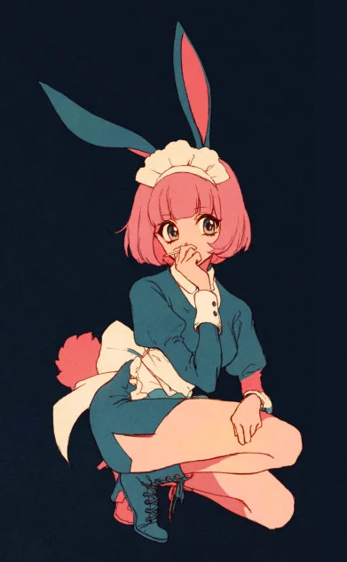 ピンク髪…めっちゃすこ…