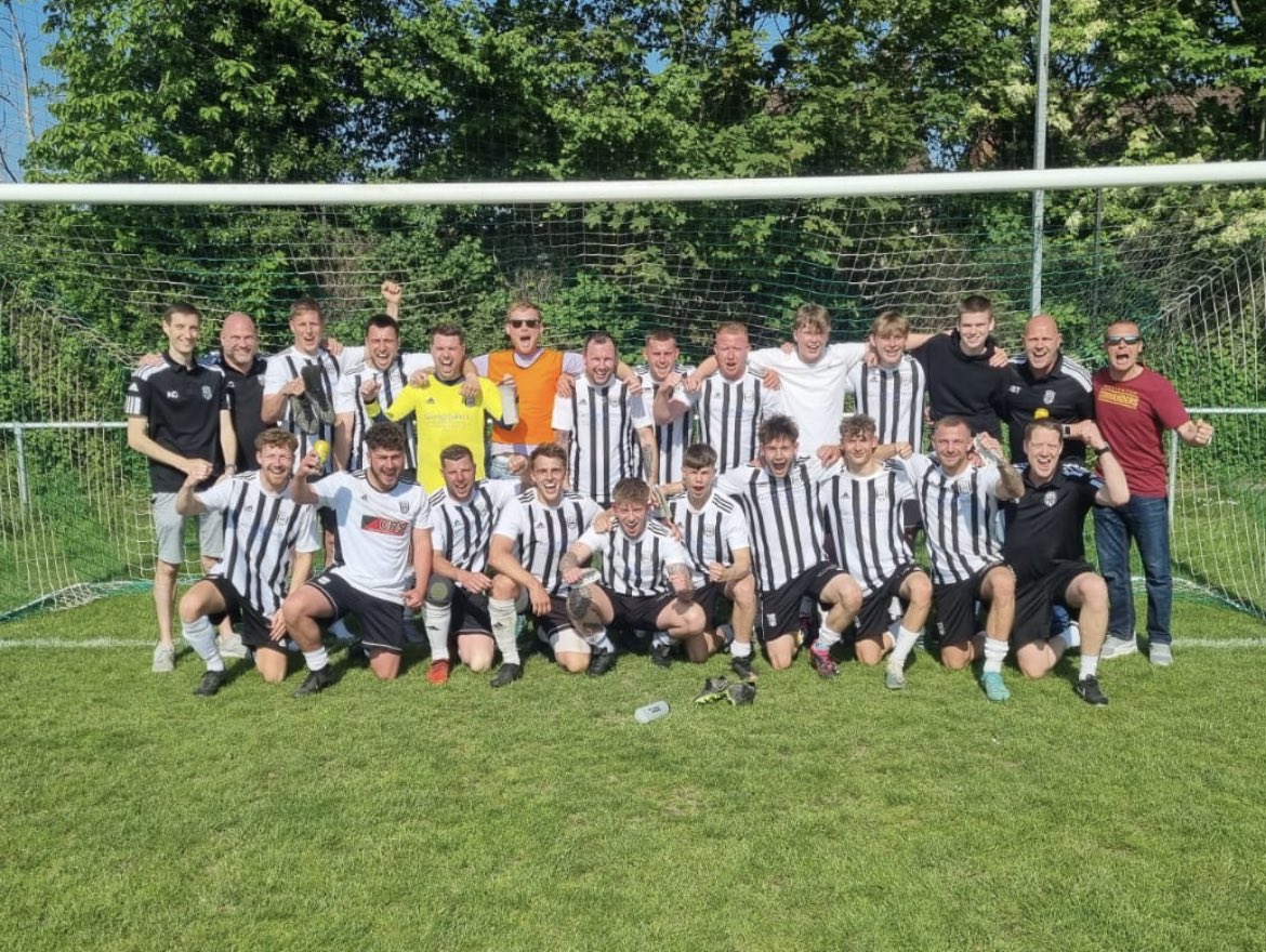 Yes boys! So proud of these lads! <a href="/somertontownfc/">Somerton Town FC.⚫️⬜️⚫️</a> are going up!