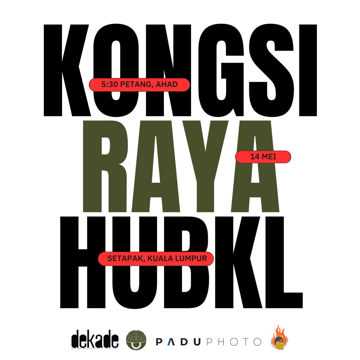 KongsiHubKL's tweet photo. Selamat Hari Raya Aidilfitri, Maaf Zahir dan Batin.
Kongsi.Raya open house di Kongsi.Hub KL
5.30ptg-9.30mlm
#kongsihubkl #kongsihub #dekade #dekadegearstudio #dekadegearmalaysia #paduphoto #paduphotoagency #photobookclubkl #pbckl #kongsiraya #openhouse #gathering https://t.co/ECmXg4ziiL