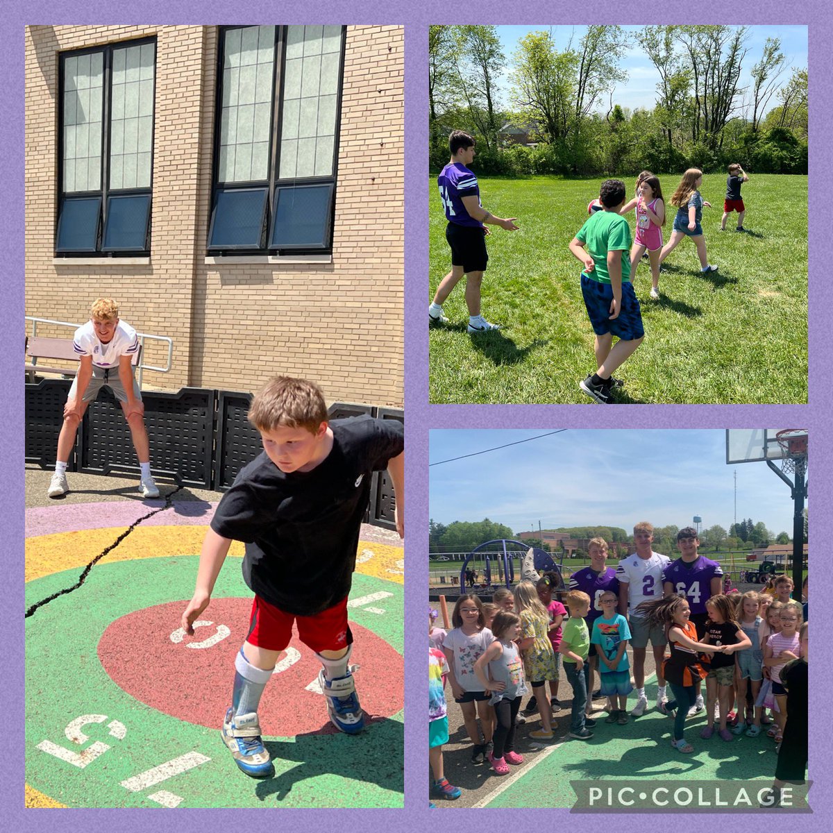 🏈 Thank you, Triway Football Captains, for joining us to play at recess! We had a 💥 with you! #thetriwaydifference