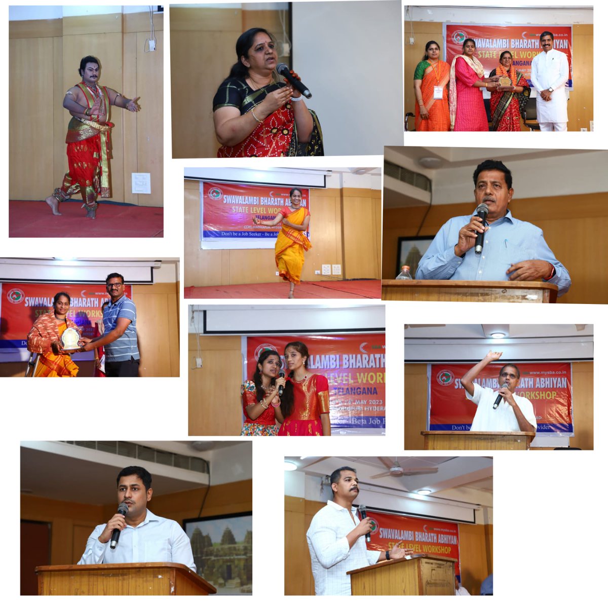 SwadeshiManchTS's tweet photo. A State Level two day workshop of “Swavalambi Bharat Abhiyan” was inaugurated today in the august Presence of Shri Aekka Chandrashekar Ji - RSS Dakshina Madhya Kshetra Seva Pramukh, Shri Jagadish Ji - SJM Dakshina Madhya Kshetra Sanghatak, Dr @Lingamurthy14 Ji - (1/n) https://t.co/c0gT6pThmY