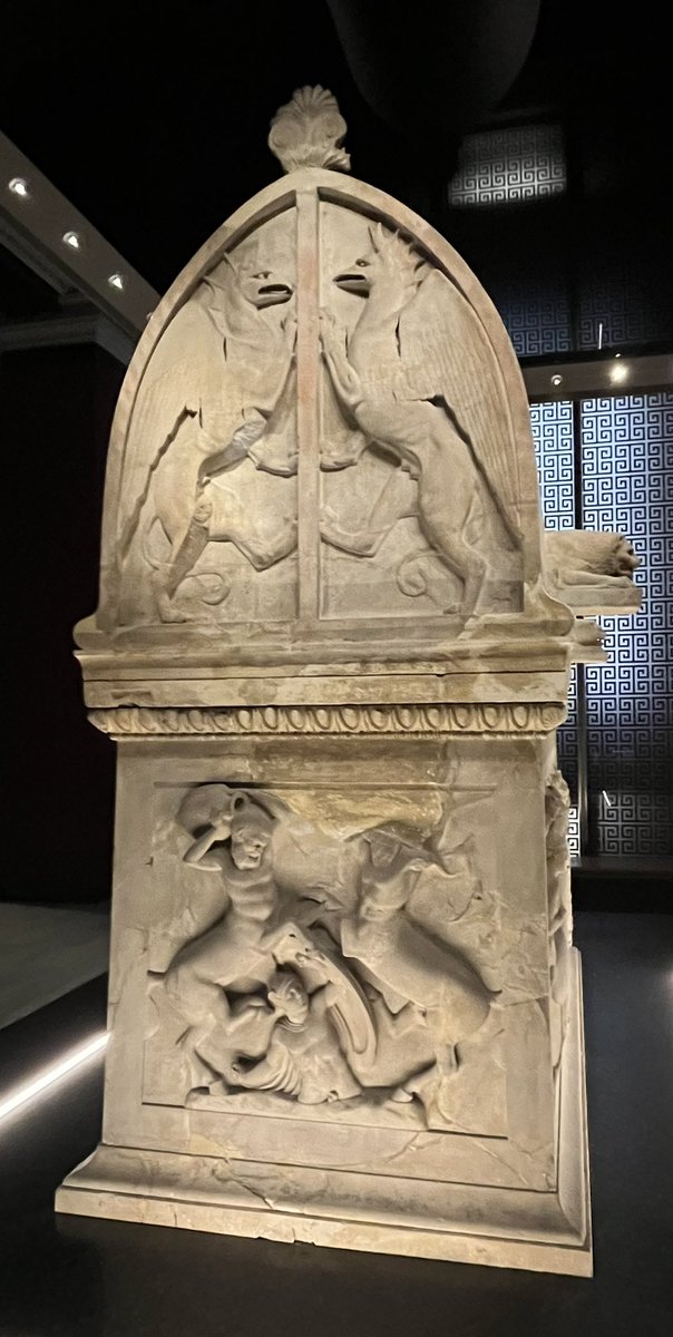 I had quite forgotten I hadn’t bored you all with my last trip to The City, so here’s a few bits, starting with the Archaeological Museum (#AM2023)
Here, the Lycian Sarcophagus
