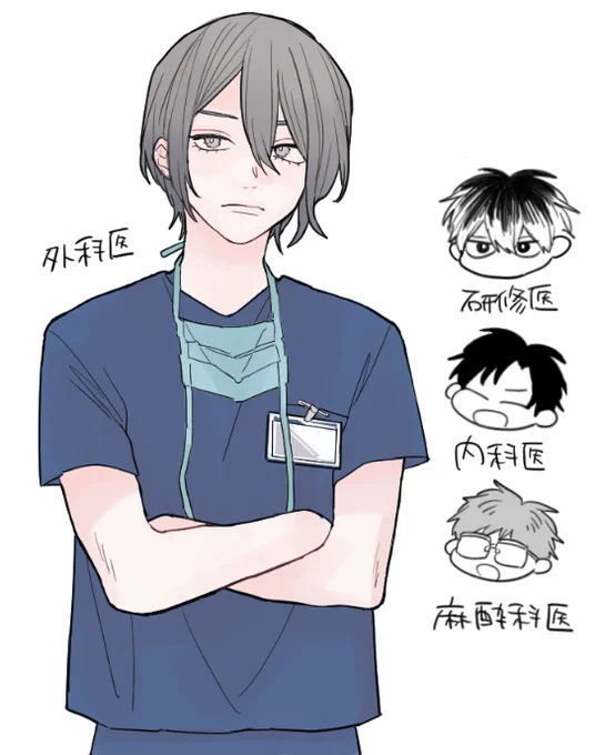 お仕事改変らくがき 