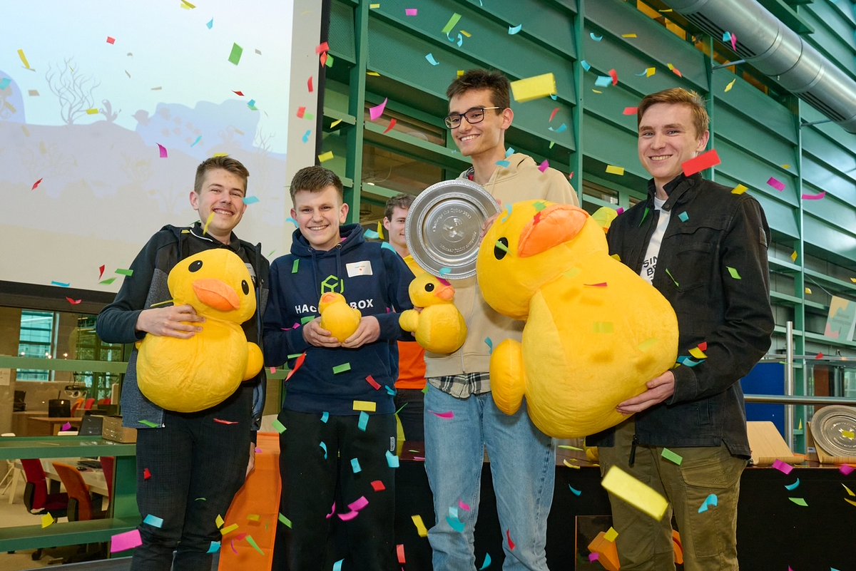 Bij de Junioren is het net-gevormde team Duck Dynasty de absolute winnaar!