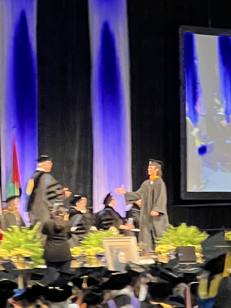 Graduation Day! Congrats Harry- you’re a college grad now! Love you 🥰 #madonnauniversity2023