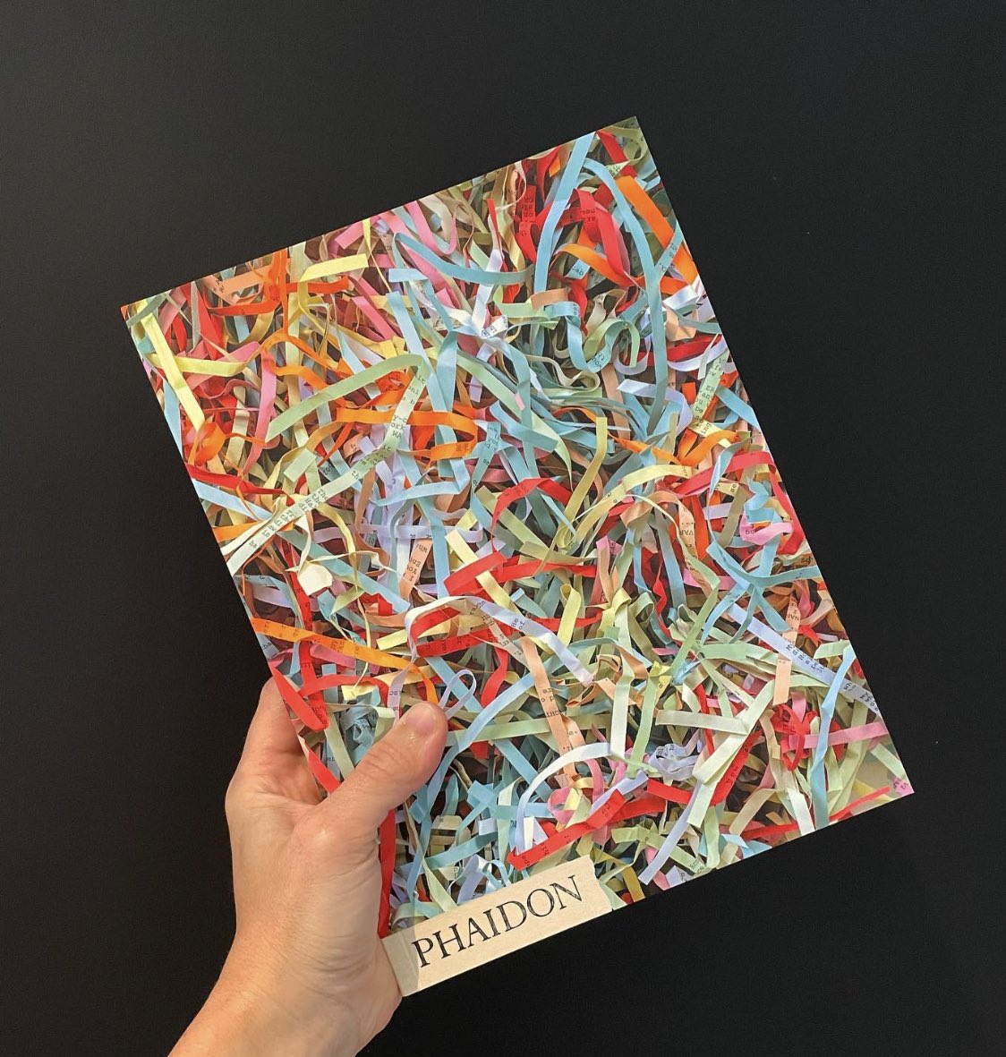 I love that the cover for ‘Designing Graphic Props for Filmmaking’ by @AnnieAtkins uses the shredded multi-coloured script pages from the end of a shoot. counter-print.co.uk/products/desig…