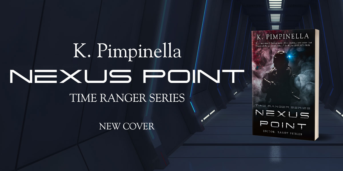 k_pimpinella's tweet photo. New Cover for Nexus Point, coming very soon! Just in time for release of Burning Man, book #2 in the Time Ranger Series. #TimeRangers #scifibooks #timetravelbooks #scifi https://t.co/v6u8dKP7QV