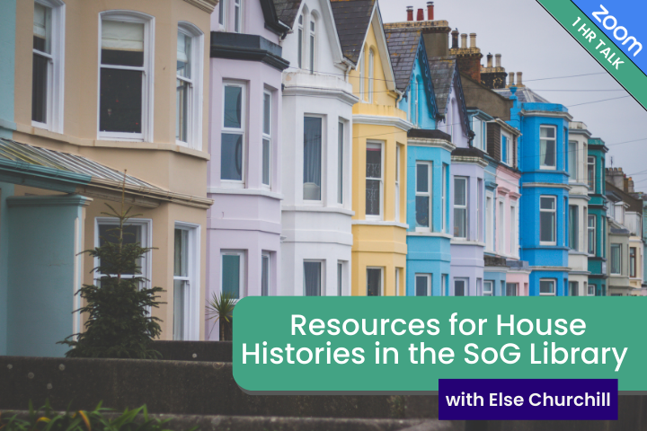 Researching your house’s history - SoG can help with that! Join us on Saturday morning when we look at the wide range of resources that the Society of Genealogists holds for house historians. 

ow.ly/PykQ50Oji9z

#HouseHistory #AHouseThroughTime