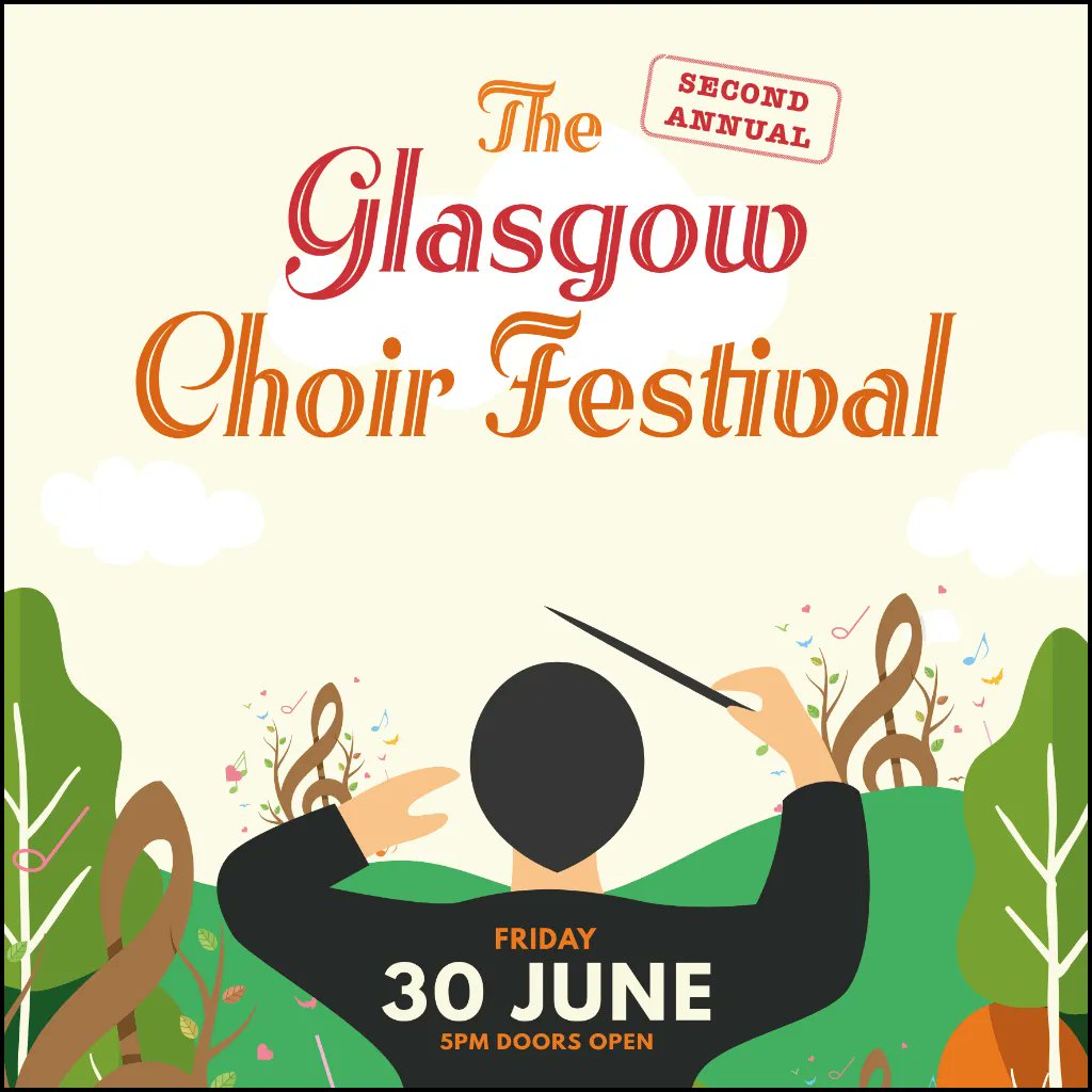 Our summer program is launching with the 2nd annual 'Glasgow Choir Festival' at Queens Park Arena. Join us in celebrating community and the power of voice with talented choirs from all over the city. Tikets are free and are available now! -&gt; buff.ly/3FHviGP #GLASGOW