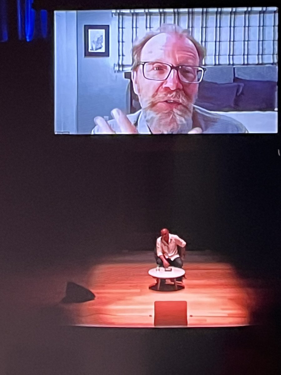 Only George bloody Saunders on storytelling, ageing and the malleability of the mind, moving it always towards kindness and patience @medicineunboxed - wonderful.