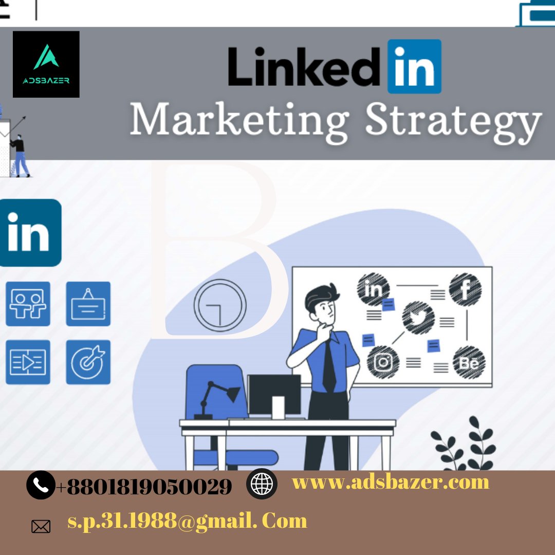 Pervez17393418's tweet photo. Linkedin marketing strategy👇
You can get more traffic and sales.
#traffic #conversitiontracking https://t.co/1HtYgB0Ght