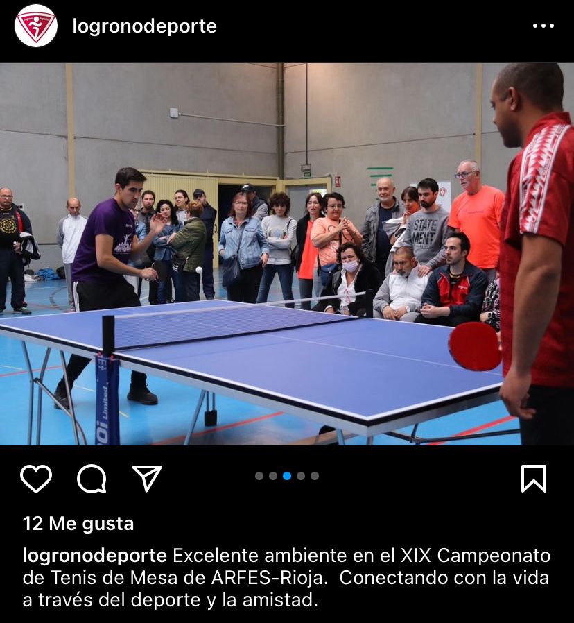 EB1LOnacho's tweet photo. Extraordinaria mañana de sana competición (pin-pon) con los chic@s de #arfesrioja
#arfes.org https://t.co/JP7jzgzsoV