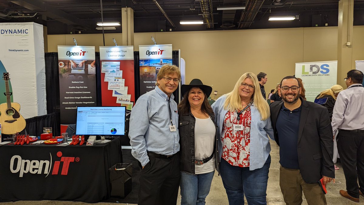 Open iT presented at IAITAM's Annual Conference in Nashville, TN and met with Dr. Barbara Rembiesa (Barb), the Founder and President of IAITAM. Open iT shared insights on IT asset optimization in our sessions and booth. Thank you, Dr. Barb, for hosting a wonderful conference.