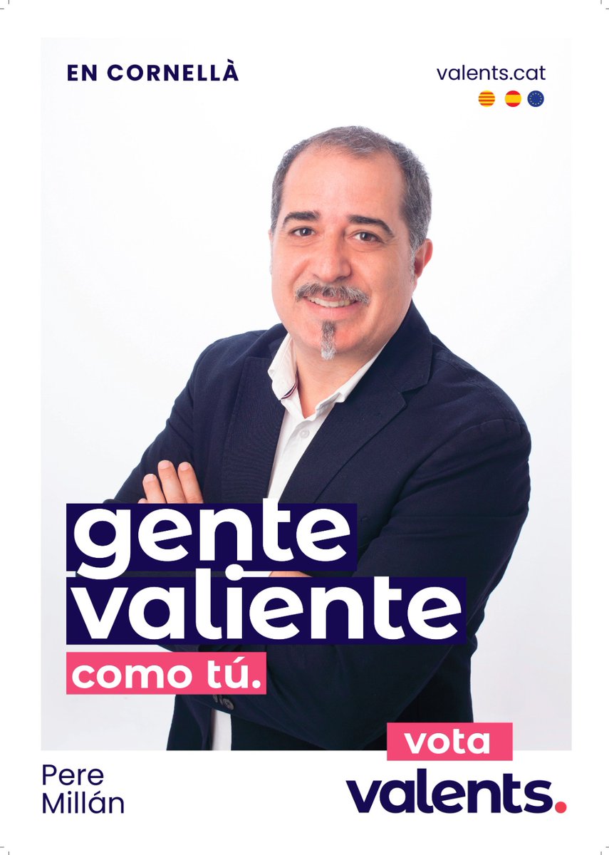 ValentsCornella's tweet photo. El póster que se va a ver en #Cornellà durante la campaña del #28M! @valents @elperiodico @EPcornella @BaixLlobregatLV @lapremsadelbaix @ElFarInformatiu @cornella20 @baix https://t.co/91ofQIo5ZF