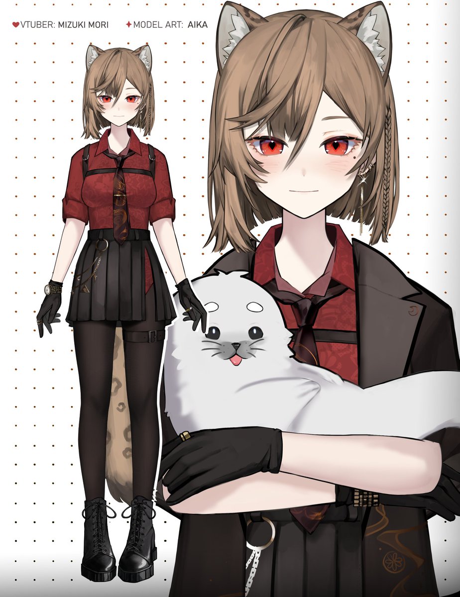 aikamaki's tweet image. Vtuber daughter @mizuki_mori_san