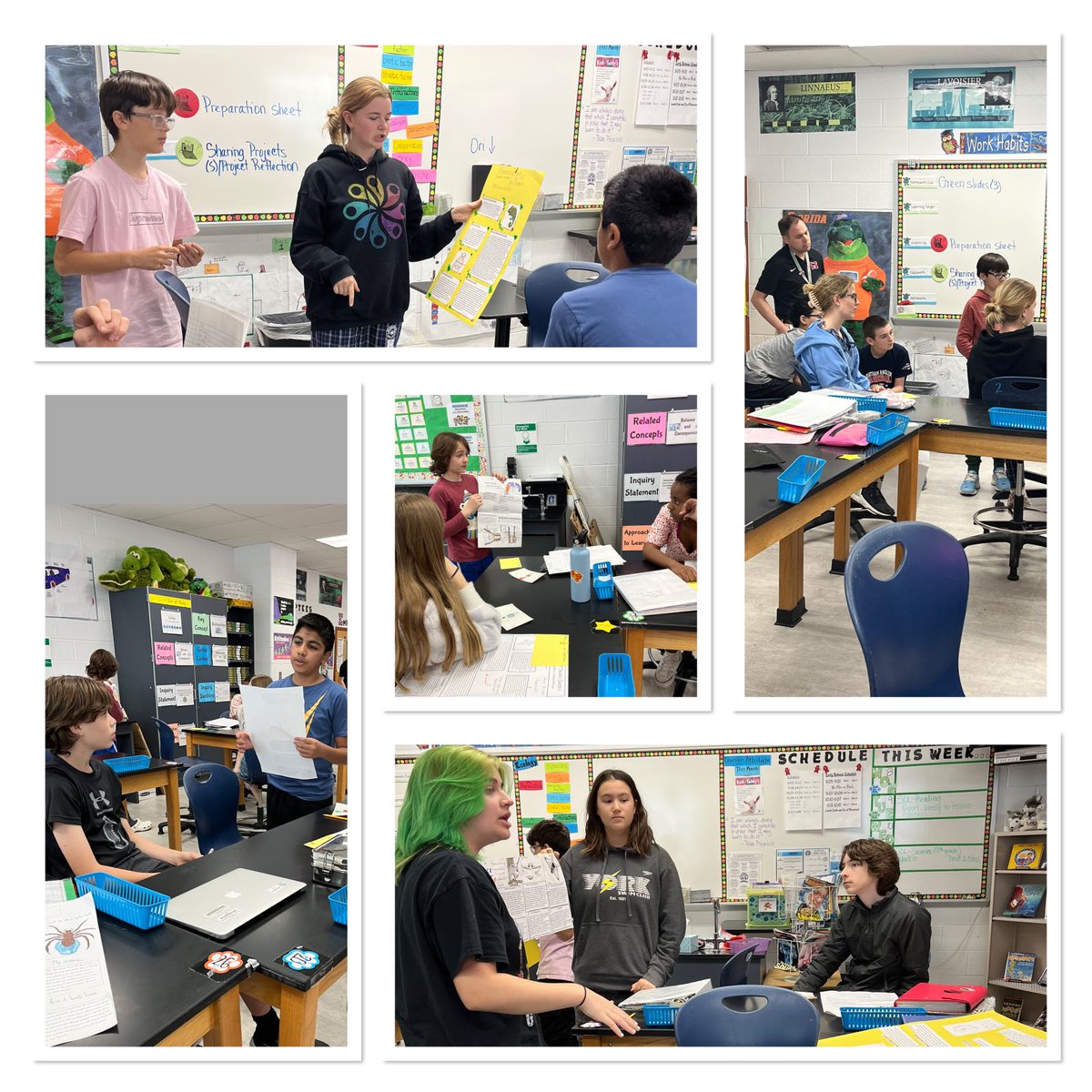 edug8tor_mehms's tweet image. Day 2 of sharing #biomimicry projects in Room 325 @mehms @FCCPS . I’m one proud teacher of these @IB_in_FCCPS creative thinkers whose products are both ingenuous and sustainable. The future of our 🌎 is in very capable 👐 🥰. #scienceisaverb #ibmyp