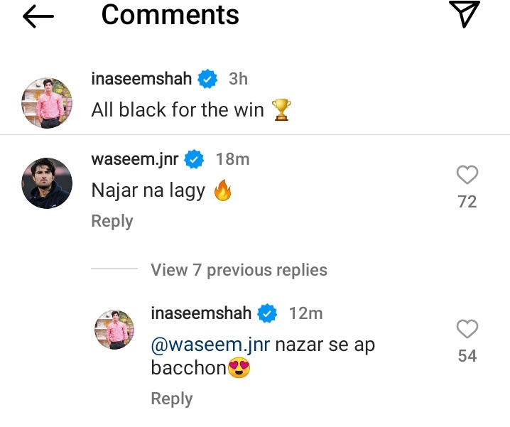 Manahil013's tweet photo. Oh my god!😅
Conversation between two bichday huvay yaar🤭😅
#wasnas #naseemshah #wasim https://t.co/3tgNCGbeVz