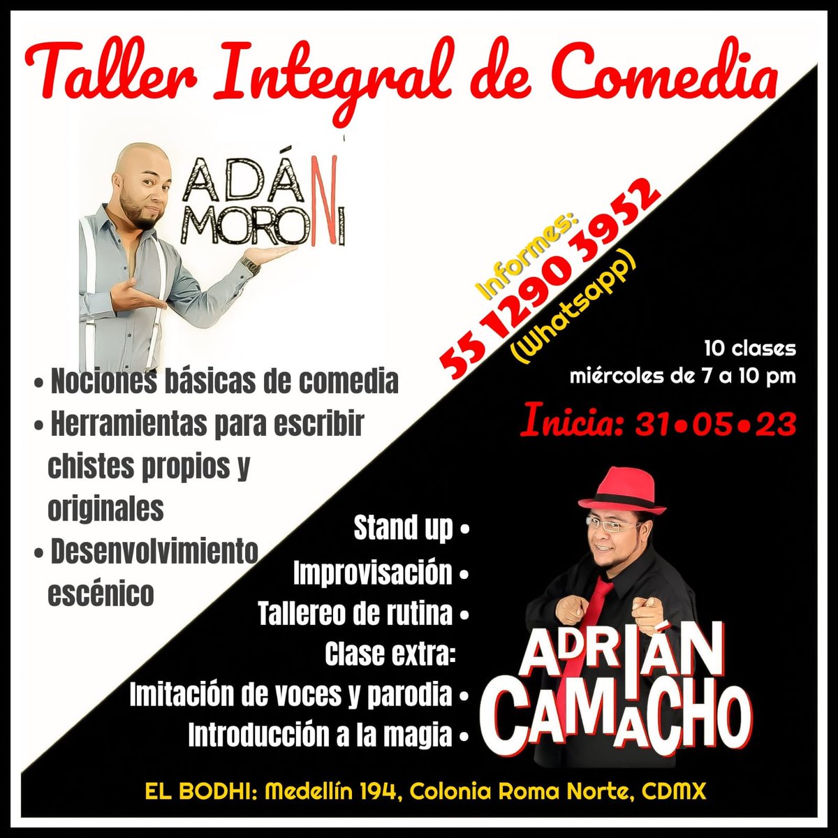 Te gustaría incursionar en el medio de la comedia, este es tu momento no lo dejes pasar 😃