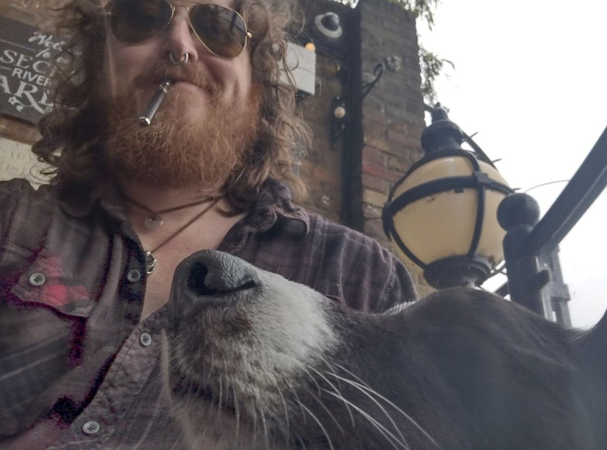 StruggleRuffian's tweet photo. Last big walk with my sweet boy for a month or so https://t.co/xQvrmyYTAx