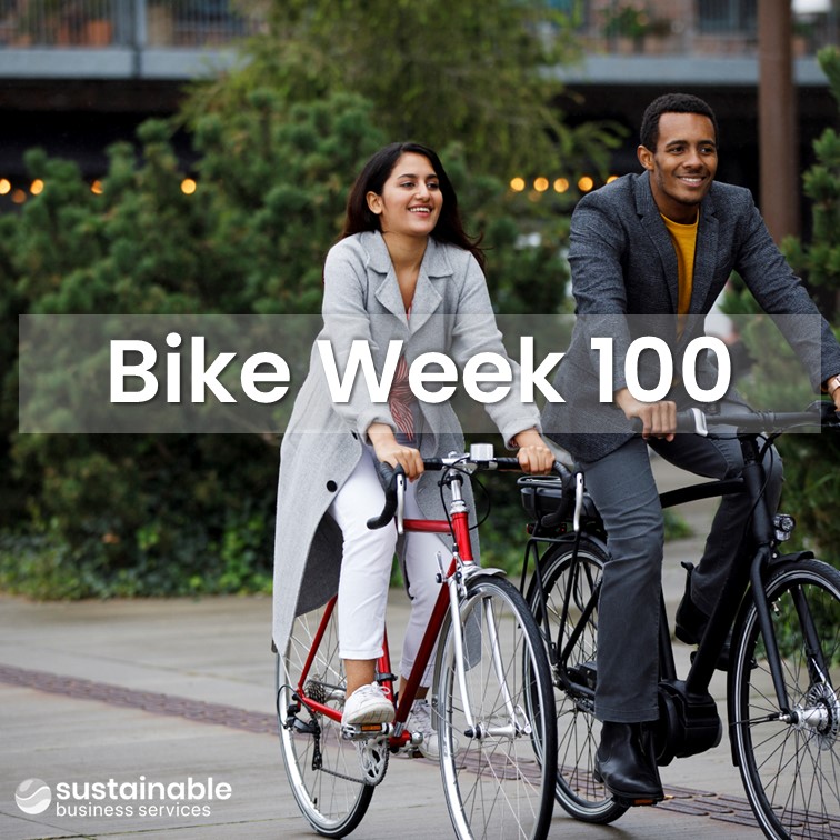 Bike Week 100 is all about workplace cycling, and we want to encourage as many workplaces as possible to support their staff to ride during the week, it can be anything from organising an event ride to simply encouraging staff to choose the bike instead of the car.
