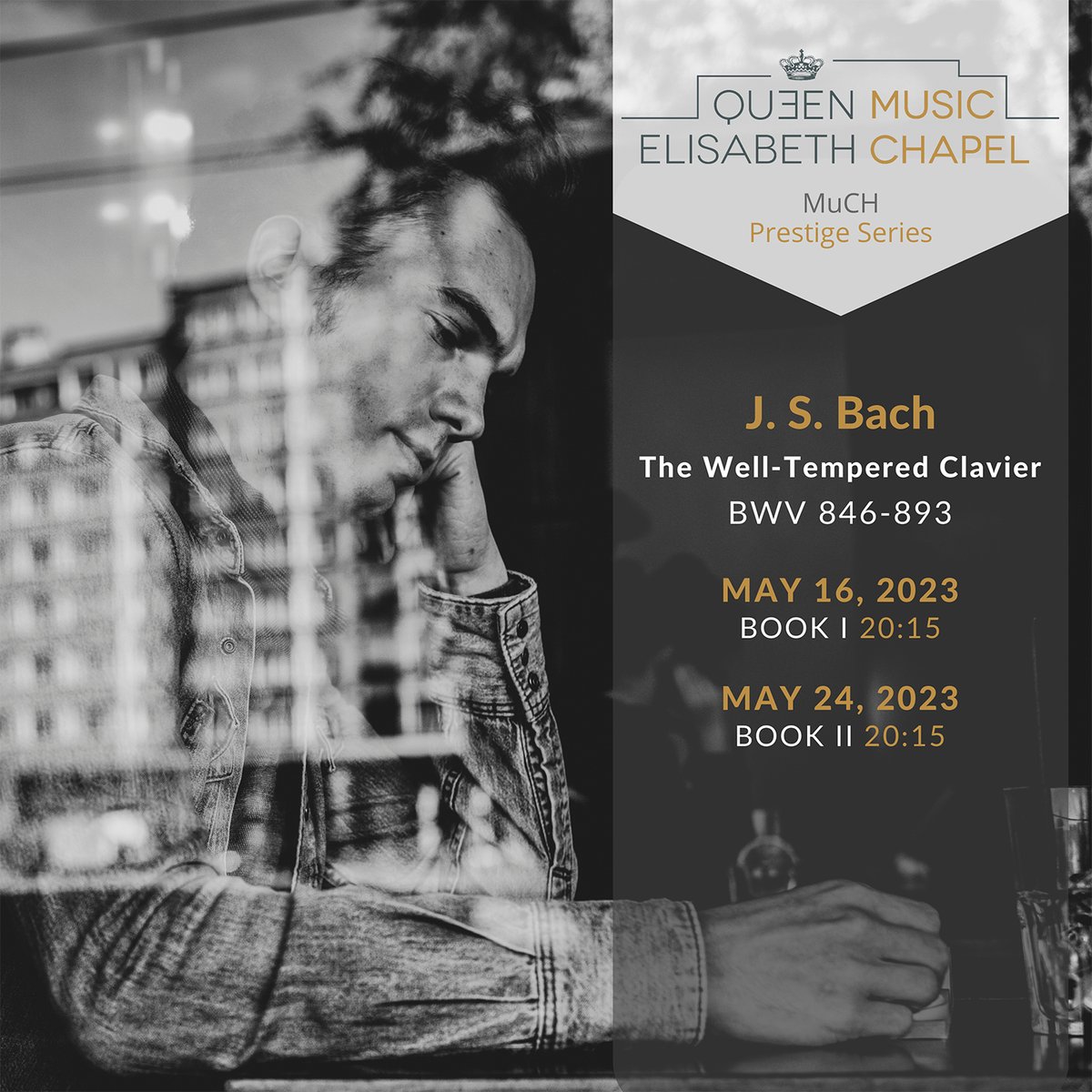 It’s been over 2 years in the making, but I’ll finally bring both books of Bach’s Well-Tempered Clavier in concert. No excerpts, no concepts, just the full cycle! #Savethedates MAY 16 &amp; 24 at The Queen Elisabeth <a href="/MusicChapel/">MusicChapel</a> - Both concerts at 20:15 👇
shop.utick.be/?module=CATALO…