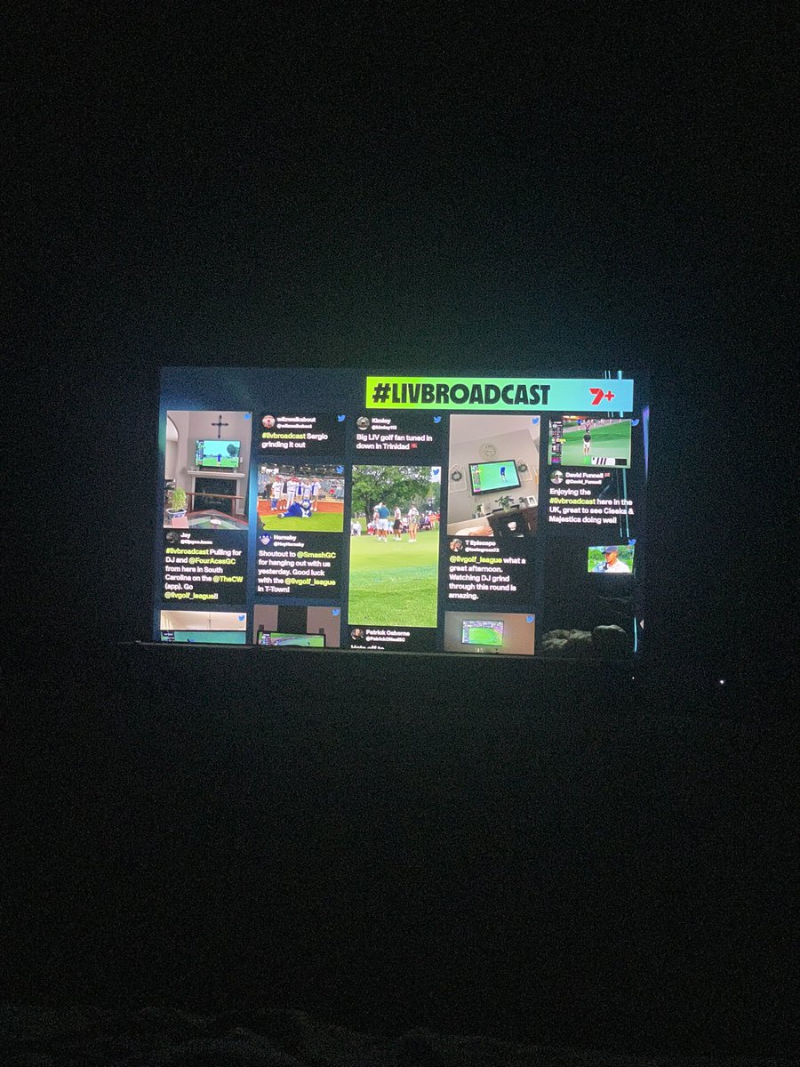 Browz300's tweet photo. Get home from work at 1AM, straight into the golf #LIVBROADCAST https://t.co/VmNfAhkCFX