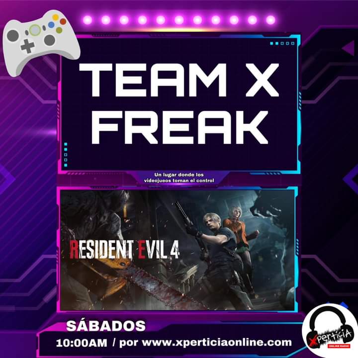 XperticiaOnline's tweet photo. 🔵TODOS los SÁBADOS 10:00am (Hora Bolivia) escucha: "#TEAMXFREAK!🎮". Todo sobre el mundo gaming. Con: Raquel Carrasco y Fabricio Sandi. Solo en: https://t.co/Avki9elO8R
#XperticiaOnlineRadio
#VideoJuegos #MundoGaming #Gamers https://t.co/YPmk368Uqf