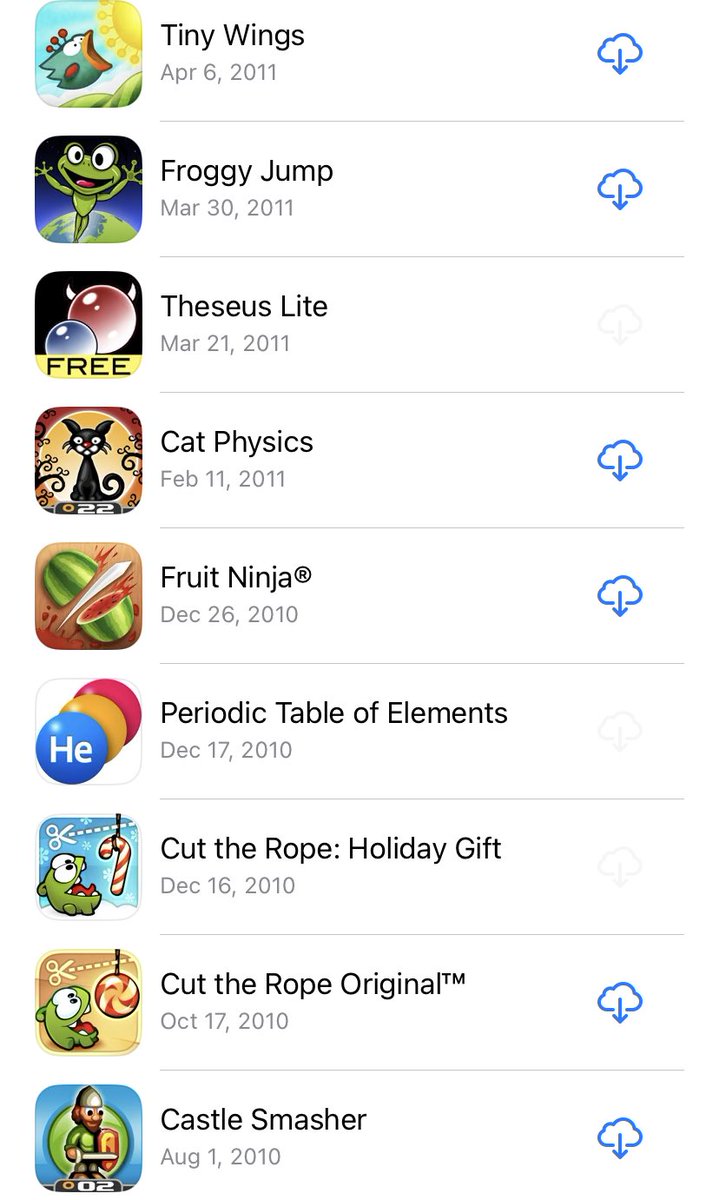clearyasmudd's tweet photo. 2010-2011 was peak mobile gaming, no question https://t.co/fYdmqEkpxI
