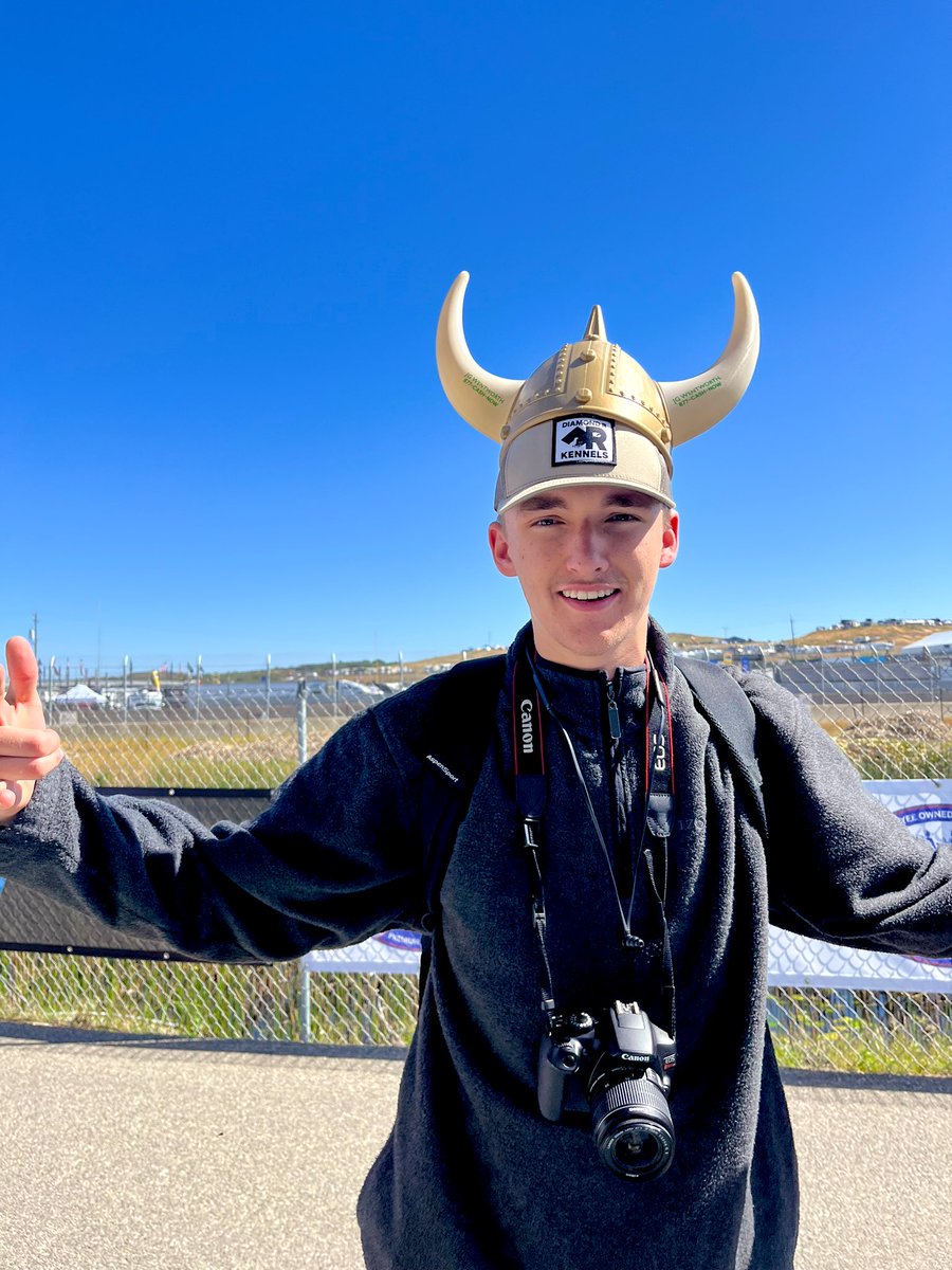 First Viking hat winner of Day 2 at @WeatherTechRcwy! 🥳 

#IMSA #JGW #JGWRacing 🏁