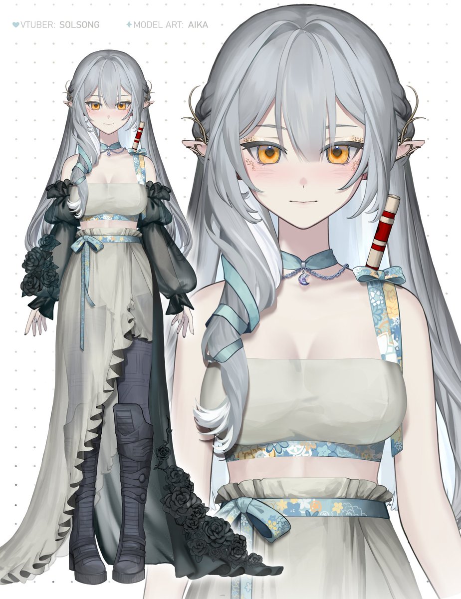 aikamaki's tweet image. Vtuber daughter @SolSongVT