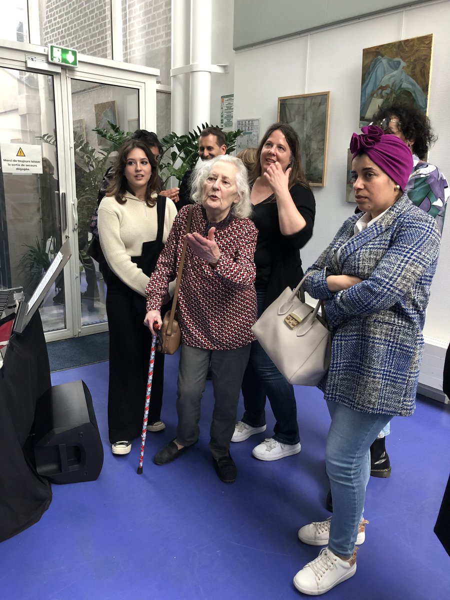Ce soir nous accueillons à la <a href="/mvac_latin/">MVAC Quartier Latin</a> le duo Mère - Fille : le vernissage de Colette Levine et le concert de Diane Gonié, organisé par l’association Colorature. Merci aux artistes de nous avoir proposé cette belle soirée.