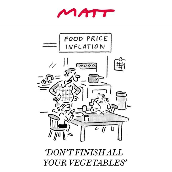 torysleazeUK's tweet photo. 🏴‍☠️ Matt on #FoodPriceInflation - political cartoon gallery in London https://t.co/S1KmDAp2XC https://t.co/vhhUDZUn1Q https://t.co/LS7NSsmijz