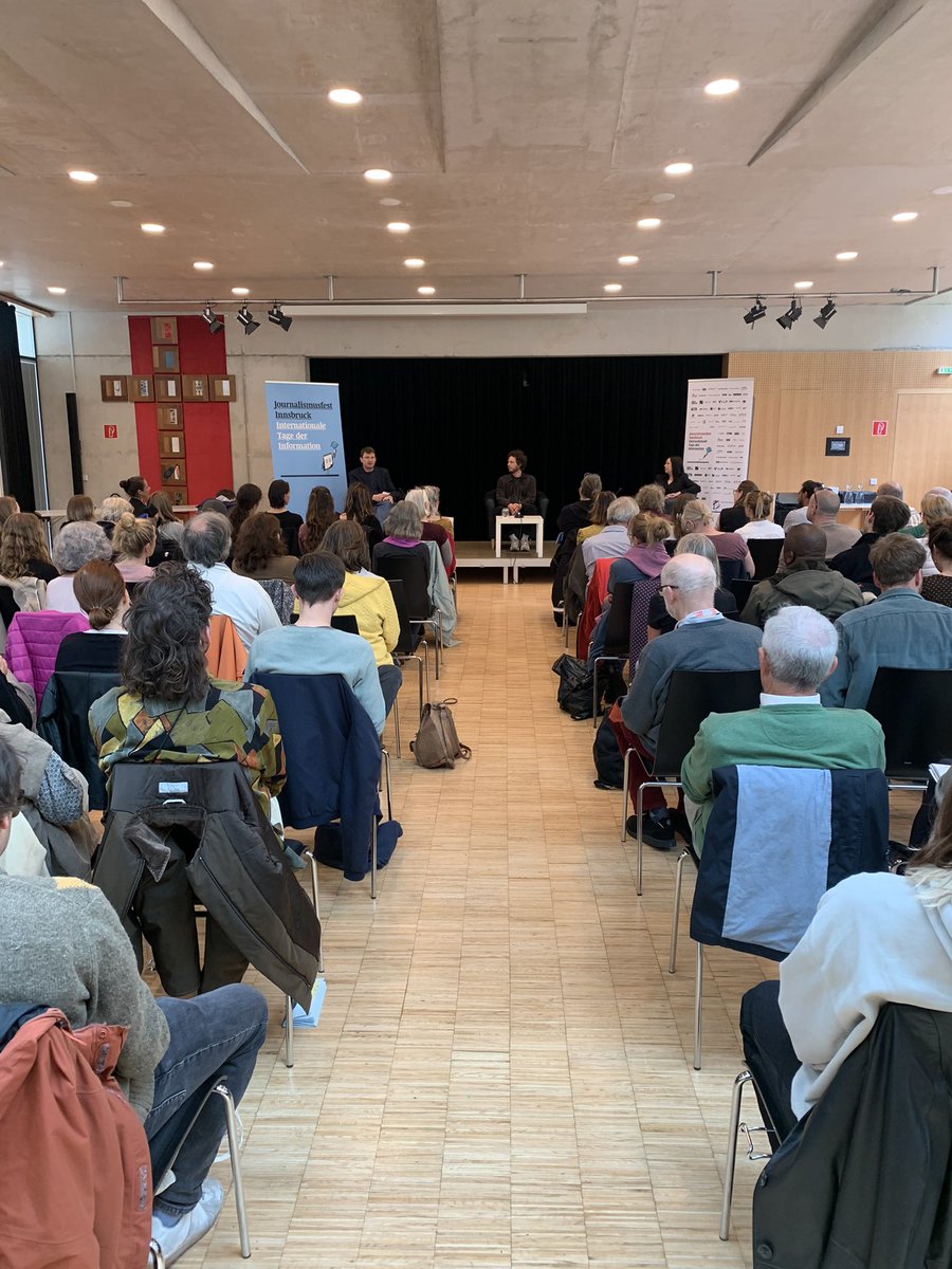 Vicky Rabensteiner (@vrabensteiner) on Twitter photo Wofür leben wir? Über die Idee, tiefe
Sinnfragen journalistisch zu
recherchieren beim <a href="/JournalismusIBK/">Journalismusfest Innsbruck</a> Fazit: wir sind #Analphabeten, wenn es um existenzielle Fragen geht Wofür leben wir? Über die Idee, tiefe
Sinnfragen journalistisch zu
recherchieren beim <a href="/JournalismusIBK/">Journalismusfest Innsbruck</a> Fazit: wir sind #Analphabeten, wenn es um existenzielle Fragen geht