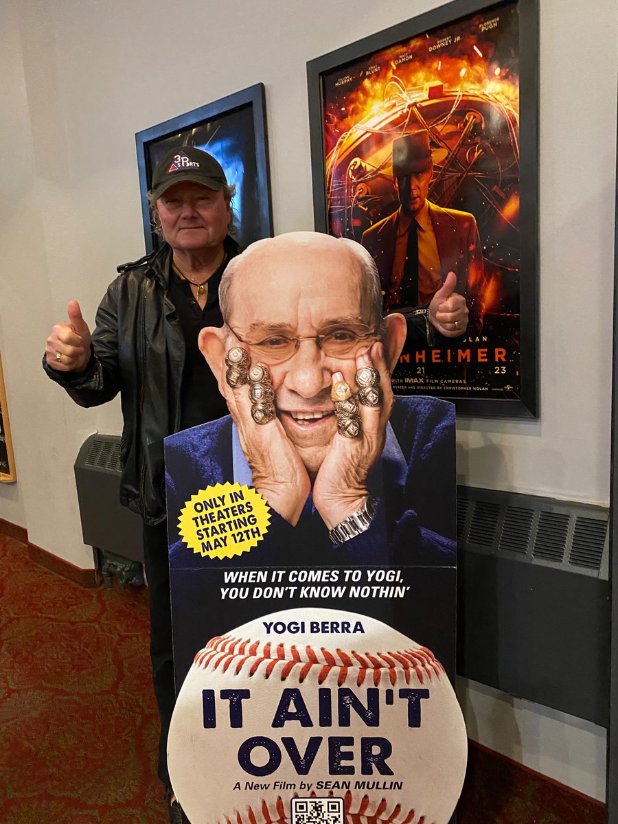 RickPetersonCT's tweet photo. @lindsayberra @sonyclassics @itaintoverdoc @YogiBerraMuseum We love him too! Congratulations Lindsey, your film is phenomenal! Such a moving tribute to a true legend and zen master, the great Yogi! https://t.co/6hFtodmjbz