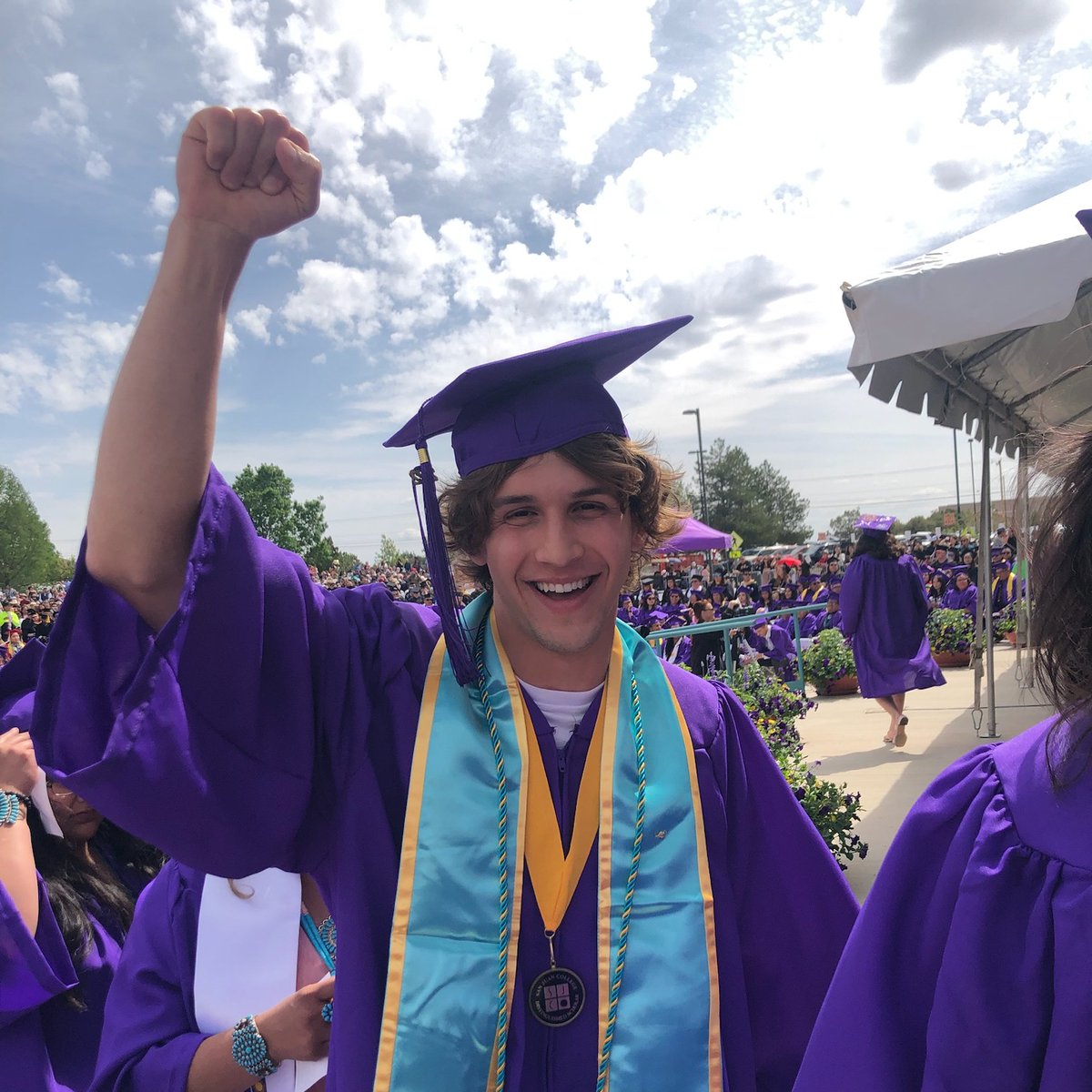 SanJuanCollege's tweet photo. You did it! Let the celebration begin! Congratulations! #SJCSuns #SJC2023 #IAMSJC #SanJuanCollege https://t.co/uNZyMFyvNR