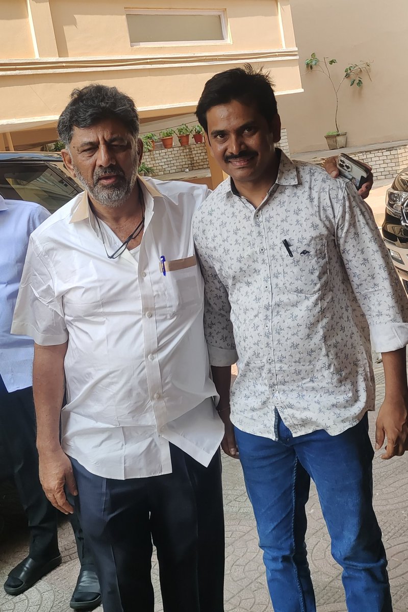 RamuAdabala's tweet photo. Congratulations @DKShivakumar Ji
#KarnatakaElectionResults 
#DKShivakumar https://t.co/TsVyPTCeTN