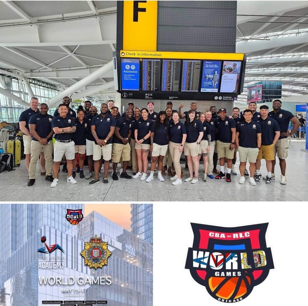 Good luck to the <a href="/UKArmyLogistics/">The Royal Logistic Corps</a> basketball teams as they head out to the states, they will training and compete @cbaworldacademy 

Good luck to all involved 

<a href="/ArmySportASCB/">Army Sport</a> <a href="/ArmySportsLTRY/">British Army Sport Lottery</a>