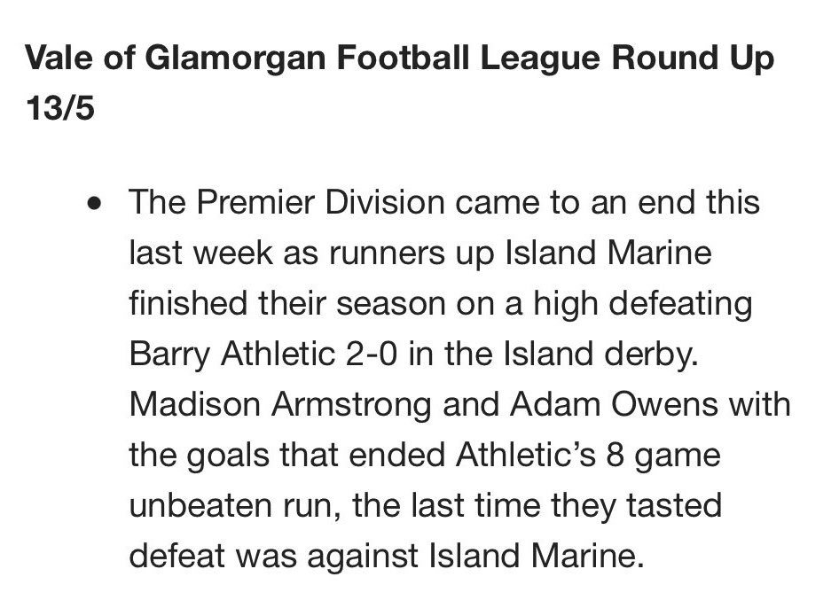 Best write up of the season👏👏⚽️⚓️