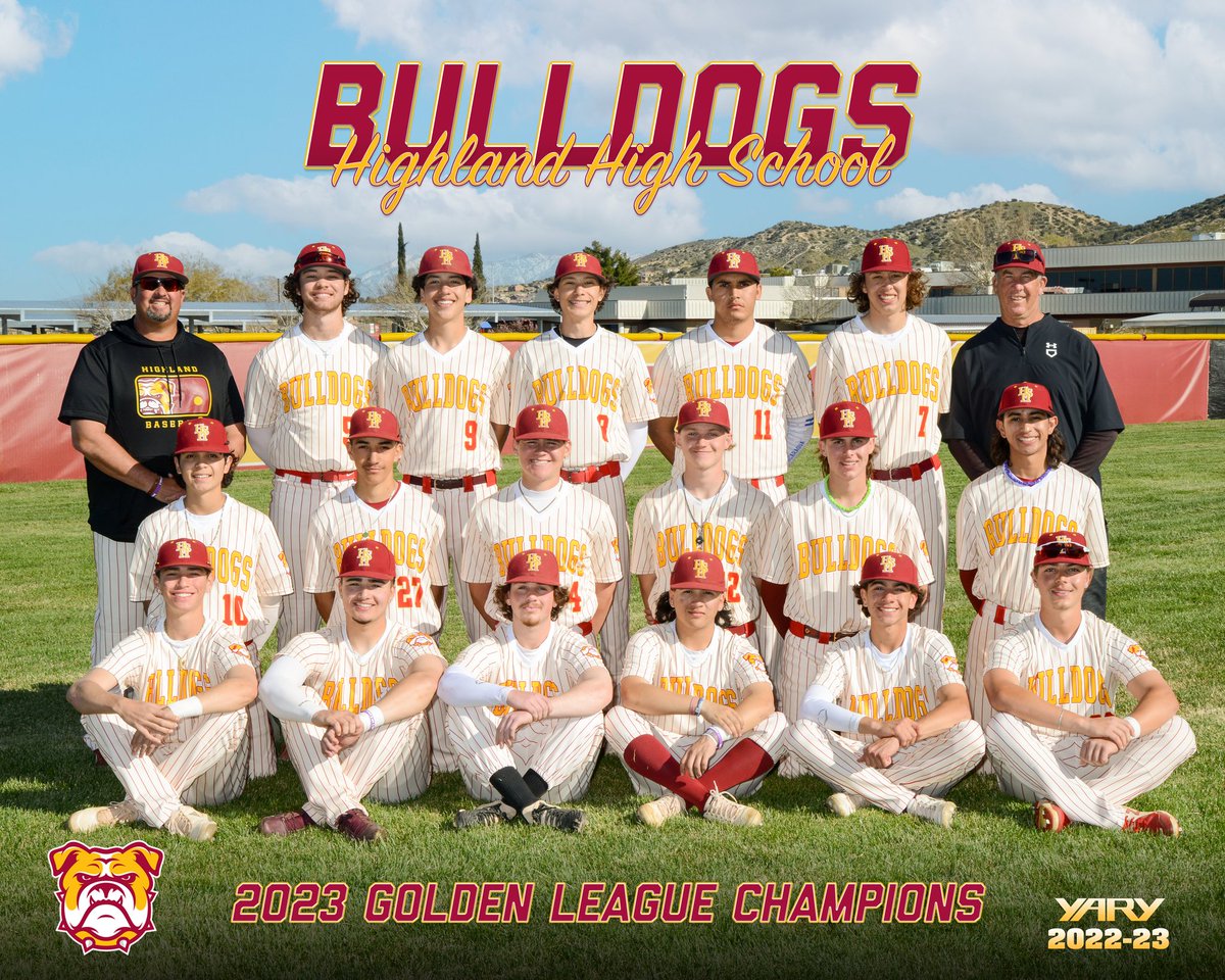 2023 GOLDEN LEAGUE CHAMPIONS 

#HHS #HHSBaseball #Dawgs #DawgsFamily #DawgsNation #LeaveItBetterThanYouFoundIt
#DawgsBaseball #Champion #GoldenLeagueChampions