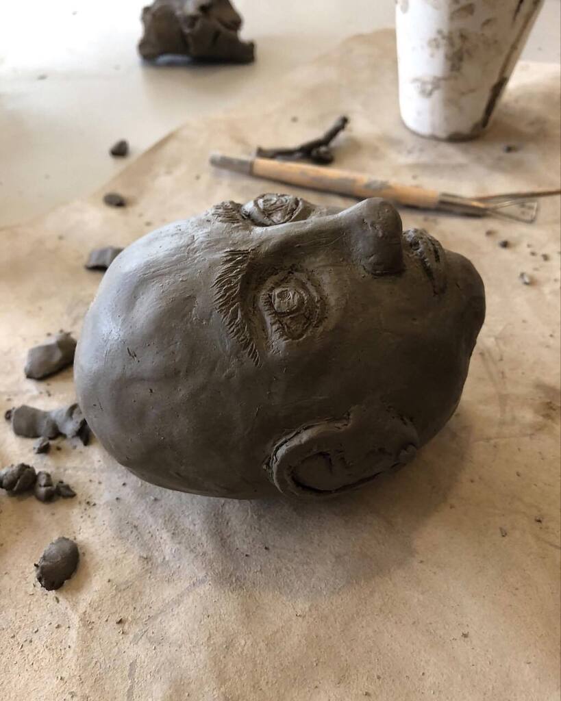 Year 9 have loved developing their clay skills - here’s Clara &amp; Bethany’s work in progress 👏 can’t wait to see them finished and fired… Mmm I wonder what final treatment they will use?🤔.

#clay #clayart #clayportrait #talent #artoftheday #ceramics